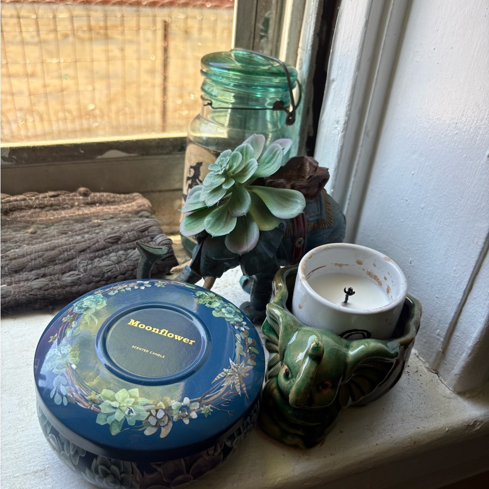 SOLD TEAL AND NAVY HOME DECOR BUNDLE